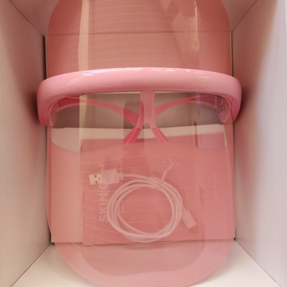 Skin Gym WrinkLit LED Mask: ANTI-AGE +ACNE +REDNESS **NEVER USED**Charger Tested